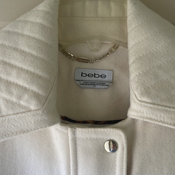 Bebe Wool Belted Jacket - Picture 2 of 8